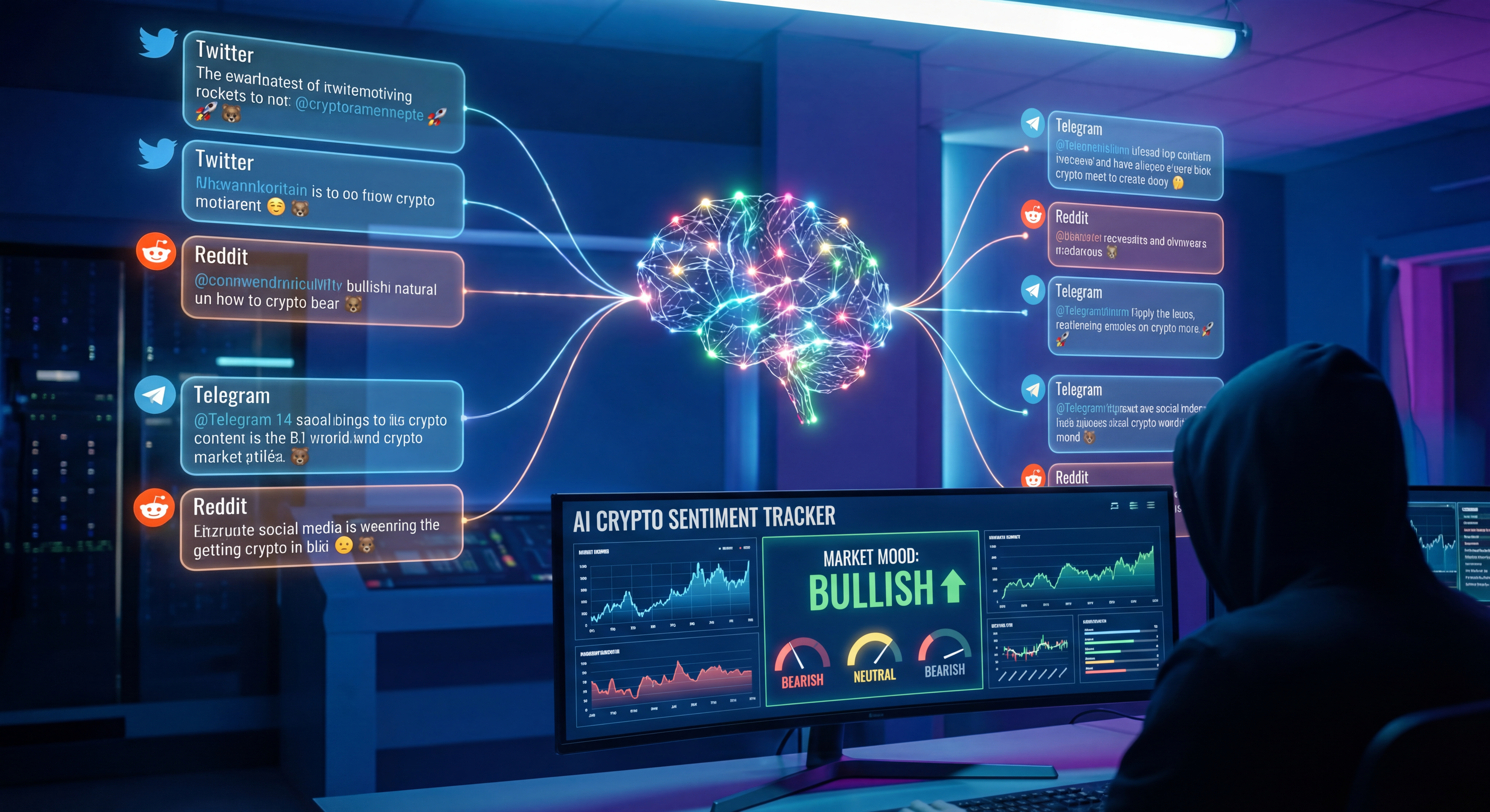 Crypto Market Sentiment Analysis with AI: Signal or Noise?