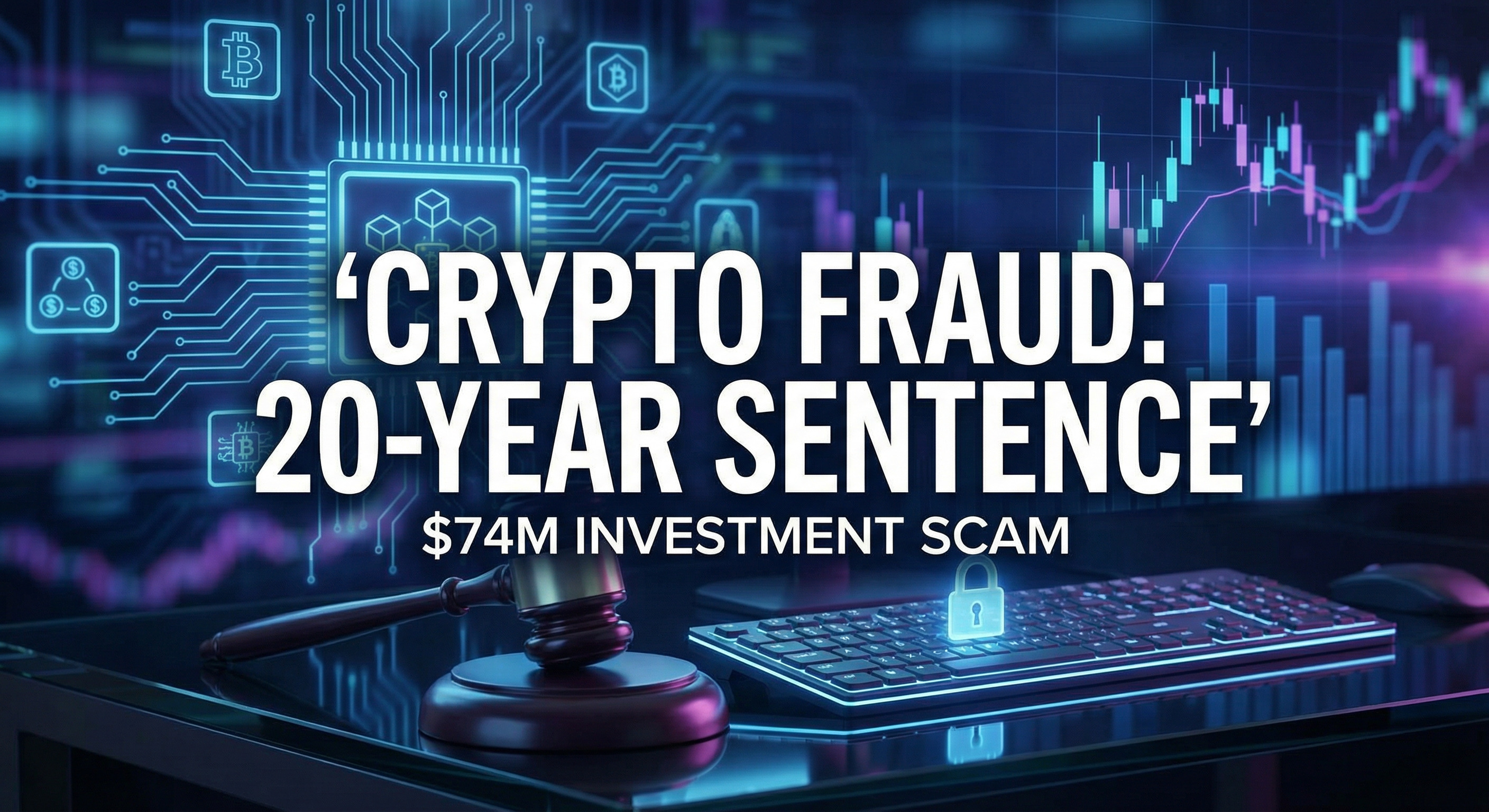 Man sentenced to 20 years for role in $74 million crypto investment fraud