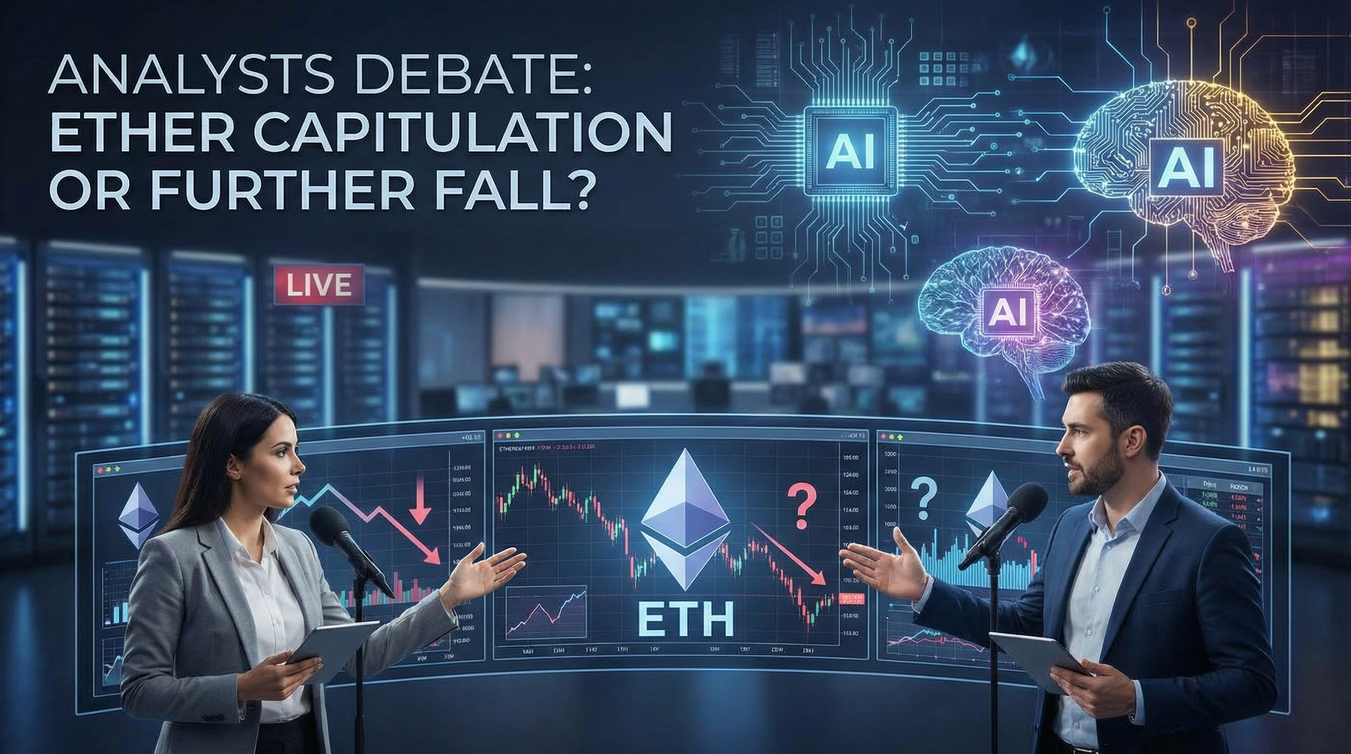 Analysts debate whether Ether has capitulated or has more to fall