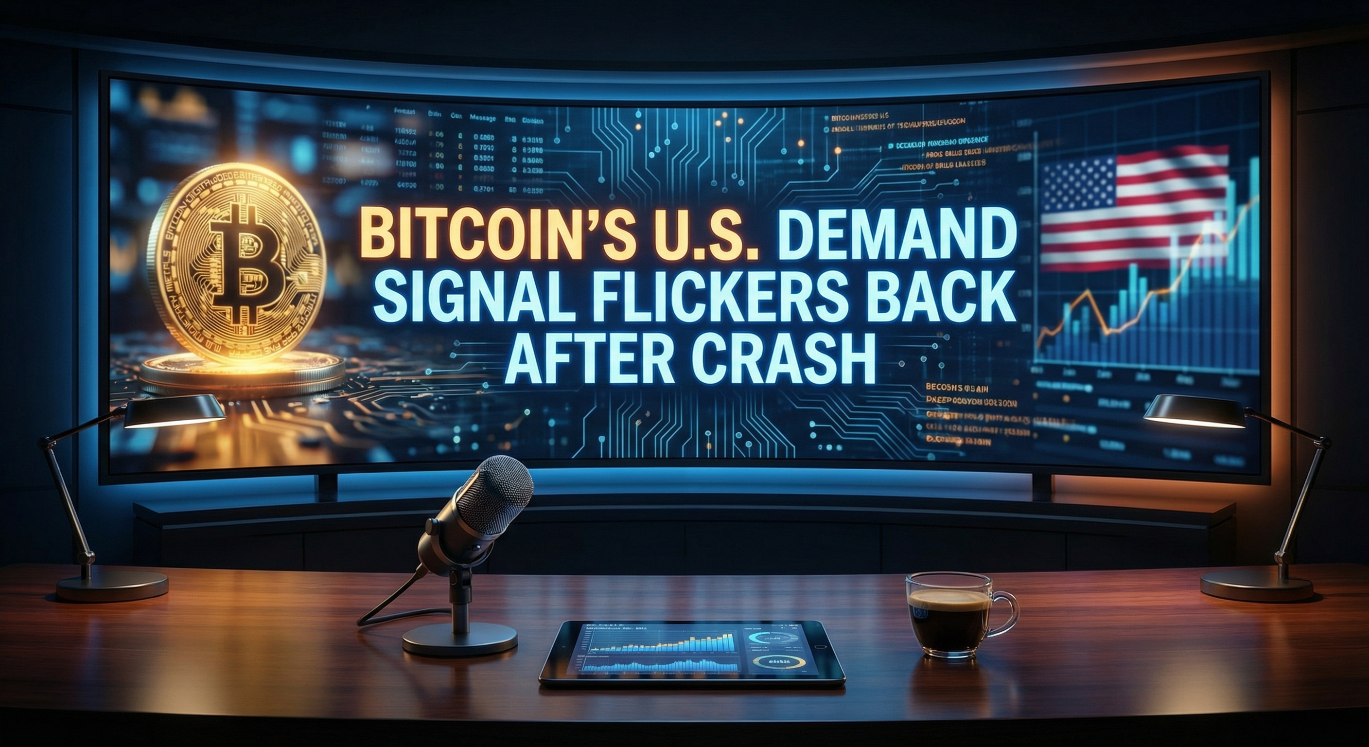 Bitcoin’s U.S. demand signal flickers back after crash